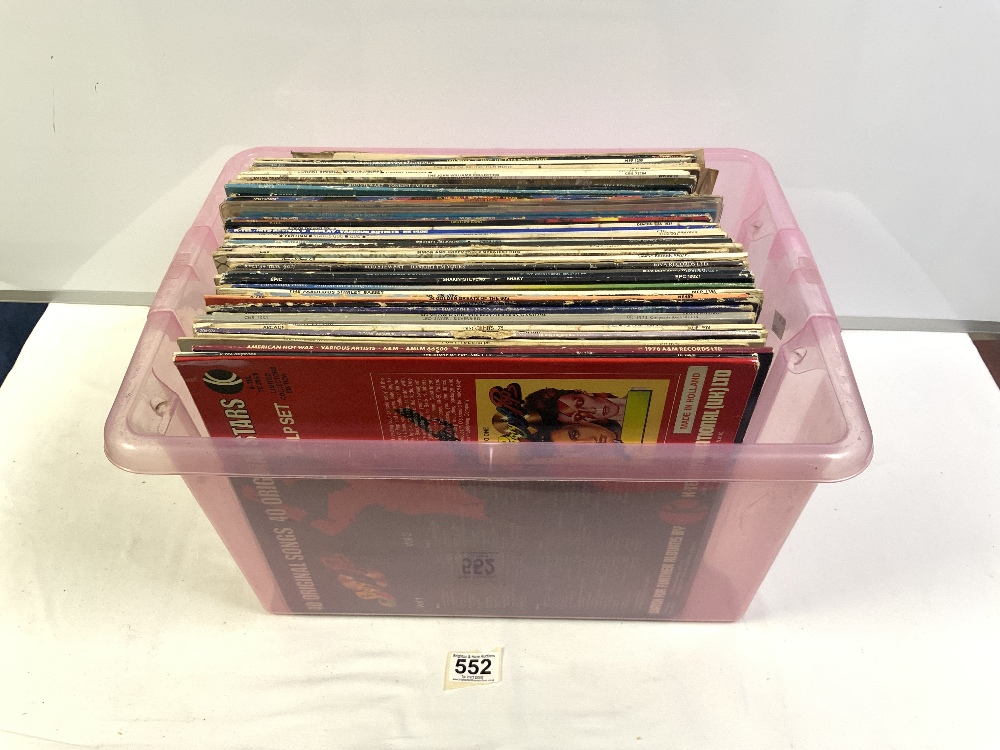 QUANTITY OF LP'S - SHIRLEY BASSEY, GLEN CAMPBELL, STYLISTICS EAGLES MICHAEL JACKSON AND MORE