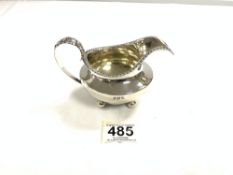 HALLMARKED SILVER WILLIAM IV SILVER CREAM JUG, LONDON 1830, MAKERS RICHARD PEARCE AND GEORGE