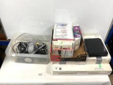WII GAME CONSOLE AND A QUANTITY OF WII GAMES, SUPER MARIO, ZUMBA, AND MORE WITH ACCESSORIES