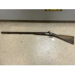 REPRODUCTION FLINTLOCK DE-ACTIVATED SHOTGUN