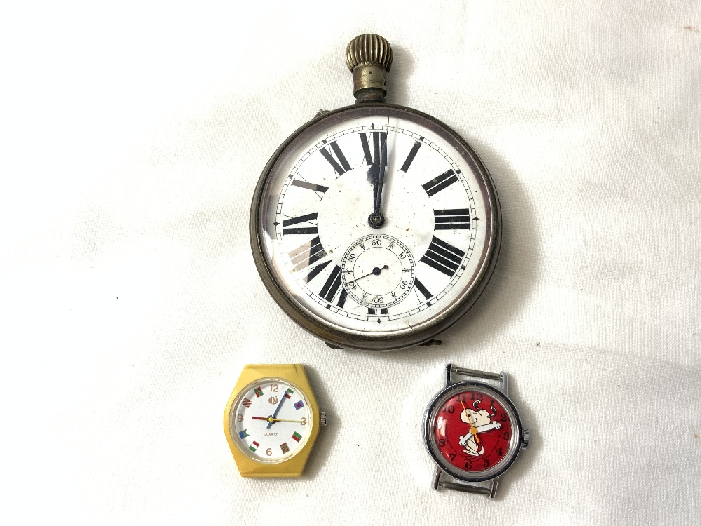 MIXED WATCHES, POCKET WATCH, SNOOPY, ENVOY AND MORE - Image 3 of 9