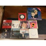 A QUANTITY OF RECORDS - 45/5 AND ALBUMS, ADAM AND THE ANTS, EURYTHMICS, BERLIN ABC, AND MORE