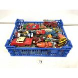 QUANTITY OF CORGI AND MATCHBOX TOY VEHICLES, CONDITION IS PLAYWORN