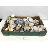 A QUANTITY OF BRIGHTON-RELATED COMMEMORATIVE CHINA, CUPS, PLATES, FIGURES ETC