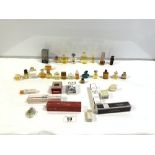 QUANTITY VINTAGE AND OTHER MINIATURE PERFUMES, INCLUDING - GUERLAIN, MOSCHINO, GIVENCHY, AND MORE