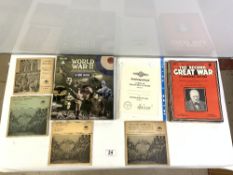 FOUR RECORDS OF SPEECHES FROM ADOLF HITLER, NUREMBERG ETC, NAZI EPHEMERA, SECOND GREAT WAR
