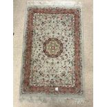 VINTAGE PERSIAN RUG, 150 X 98CMS