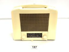 ERCO RADIO RECEIVER (9122) IN A CREAM COLOUR