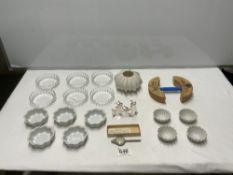 MIXED ITEMS KAHLER VASE ARCOPAL GLASS DISHES, JAMES LOCK AND CO HAT STRETCHER AND MORE