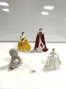 ROYAL WORCESTER FIGURE IN CELEBRATION OF THE QUEENS 80TH BIRTHDAY 2006, COALPORT FIGURE OF TERESA