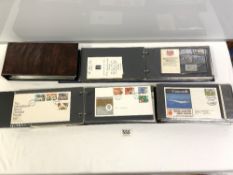FOUR ALBUMS OF VINTAGE FIRST DAY COVERS AND LETTERS VARIOUS CONCORDE AND MORE