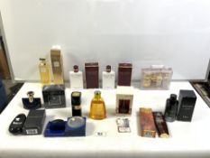 QUANTITY OF PERFUMES - ELIZABETH ARDEN, DONNA KARAN, CHANEL LOTIONS, ETC