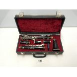 HENRY SELMER CLARINET IN FITTED CASE, SERIAL NUMBER - A0142