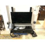 BANG AND OLUFSEN - BEOVISION 7, DVBT - TV HOME ENTERTAINMENT SYSTEM WITH A MOTORISED STAND AND