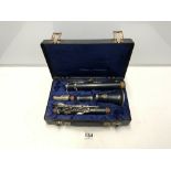 AMATI KRASLICE CLARINET IN A CASE, MODEL NUMBER 502921, MADE IN CZECH REPUBLIC