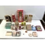 QUANTITY OF PERFUMES - INCLUDES GOYA, LUCIEN LELONG PARIS, ETC AND OLD SPICE BODY TALC