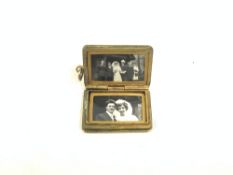 9CT BACK AND FRONT BOOK FROM PHOTO LOCKET
