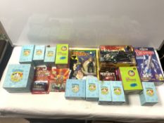 MATCHBOX ELECTRONIC THUNDERBIRD IN BOX, BOXED DICK TRACY CAR, THE FLINTSTONES COLLECTABLES, AND A