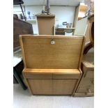 1960S TEAK BUREAU BY REMPLOY 76X108CMS