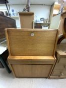 1960S TEAK BUREAU BY REMPLOY 76X108CMS