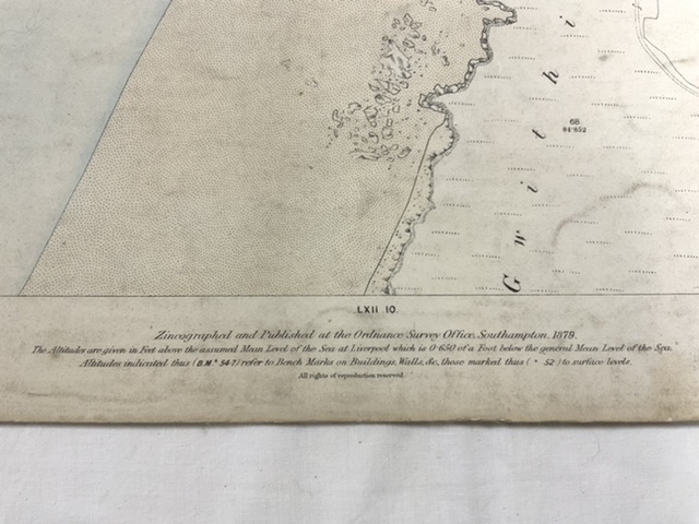 QUANTITY OF 19TH CENTURY ORDINANCE SURVEY MAPS, LEWES, ST IVES BAY, SOUTHAMPTON AND MORE - Image 4 of 16