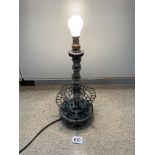 CRANK SHAFT AND ENGINE PART TABLE LAMP, 38CMS