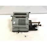 A VINTAGE BRUNSVIGA 15, 220569 ADDING MACHINE, MADE BY GRIMME NATALIS & CO