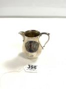 HALLMARKED SILVER CREAM JUG, LONDON 1974 MAKER JOHN HENRY O'DELL, 210 GRAMS