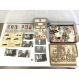 QUANTITY OF CIGARETTE CARD ALBUMS WILLS FOOTBALLERS LOOSE ARDATH CIGARETTE CARDS AND MORE