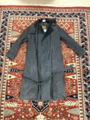 BARBOUR (TRENCH COAT) WAX COAT, SIZE 38