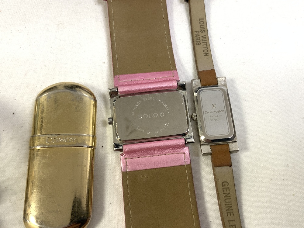 LADIES QUICKSILVER QUARTZ WRISTWATCH, A GENTS DITTO, EMPORIO ARMANI LADIES WRISTWATCH AND OTHER - Image 10 of 10