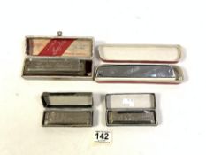 CHROMATIC HARMONICA BY M. HOHNER 'THE LARRY ADLER PROFESSIONAL 12', MADE IN GERMANY, A CHROMATIC