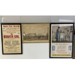 PALACE PIER THEATRE - BRIGHTON AND HOVE OPERATIC SOCIETY - 'THE QUAKER GIRL PRINT OF THE OLD