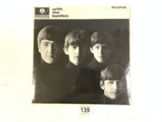 BEATLES - WITH THE BEATLES ALBUM EMI RECORDS LIMITED 1ST PRESSING AND MISSPELLING