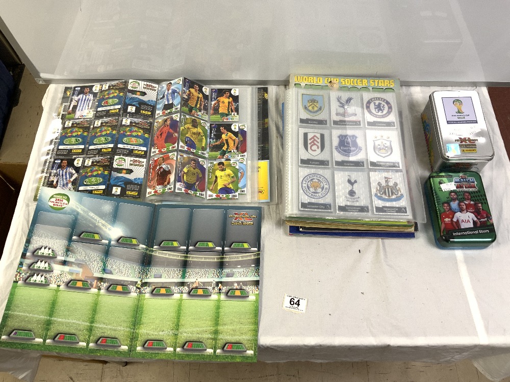 PANINI FOOTBALL WORLD CUP BRAZIL COLLECTORS BINDER AND CARDS, TOPPS FOOTBALL CARDS, WORLD CUP SOCCER - Image 3 of 8