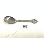 MODERNIST DANISH SILVER HANDLED SPOON BY COHR