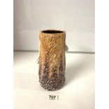 SYLVAC MOTTLED DECORATED VASE (A/F), 26CMS