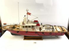 A MODEL BOAT - SAMSON 2, 90CMS