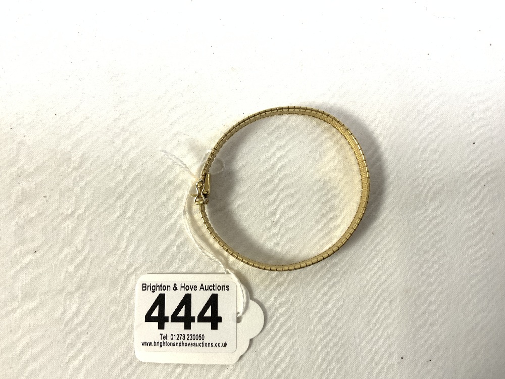 750 18K GOLD FLAT LINK BRACELET, 18CMS, 26.7 GRAMS - Image 2 of 5