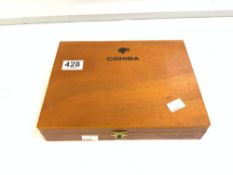 BOXED COHIBA CUBAN CIGARS