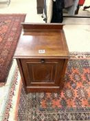 EDWARDIAN INLAID MAHOGANY COAL PARDONIUM