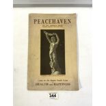 1920S MAGAZINE - PEACEHAVEN - COME TO THE SUNNY SOUTH COAST FOR HEALTH AND HAPPINESS