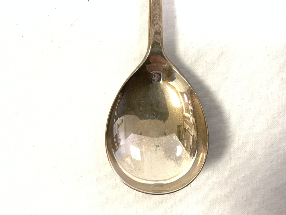 HALLMARKED SILVER PRINCE OF WALES COMMEMORATIVE SPOON IN CASE, MAPPIN & WEBB - Image 5 of 8