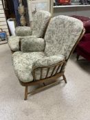 PAIR OF ERCOL ARMCHAIRS