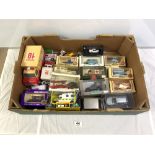 QUANTITY BOXED TOY VEHICLES, INCLUDES LLEDO, DAYS GONE, SOLIDO AND SUNRISE RESCUE VEHICLE