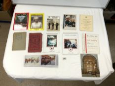 QUEEN'S OWN GUARDS BOOKLET, CASTREEM GAZETTE, TROOPING THE COLOUR BOOKLETS 1999, 2000, 2002 AND A