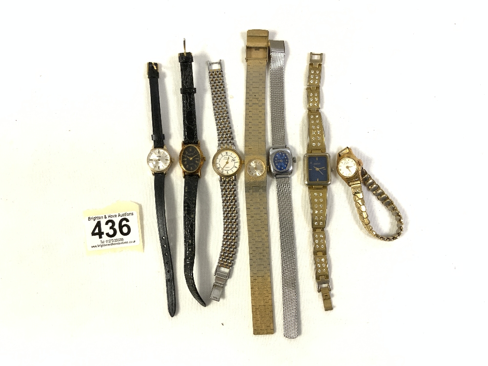 MIXED LADIES WATCHES, SEKONDA, AVIA, ORIS, AND MORE