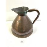 VICTORIAN COPPER TWO GALLON JUG