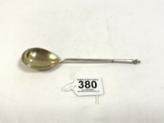 DANISH SILVERSMITH MODERNIST PIECE BY CHRISTIAN F HEISE (1904 - 1932) SPOON