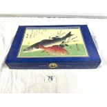JAPANESE BOXED SET OF MATCHBOXES AND MATCHES FOR THE WORLD WILDLIFE FUND